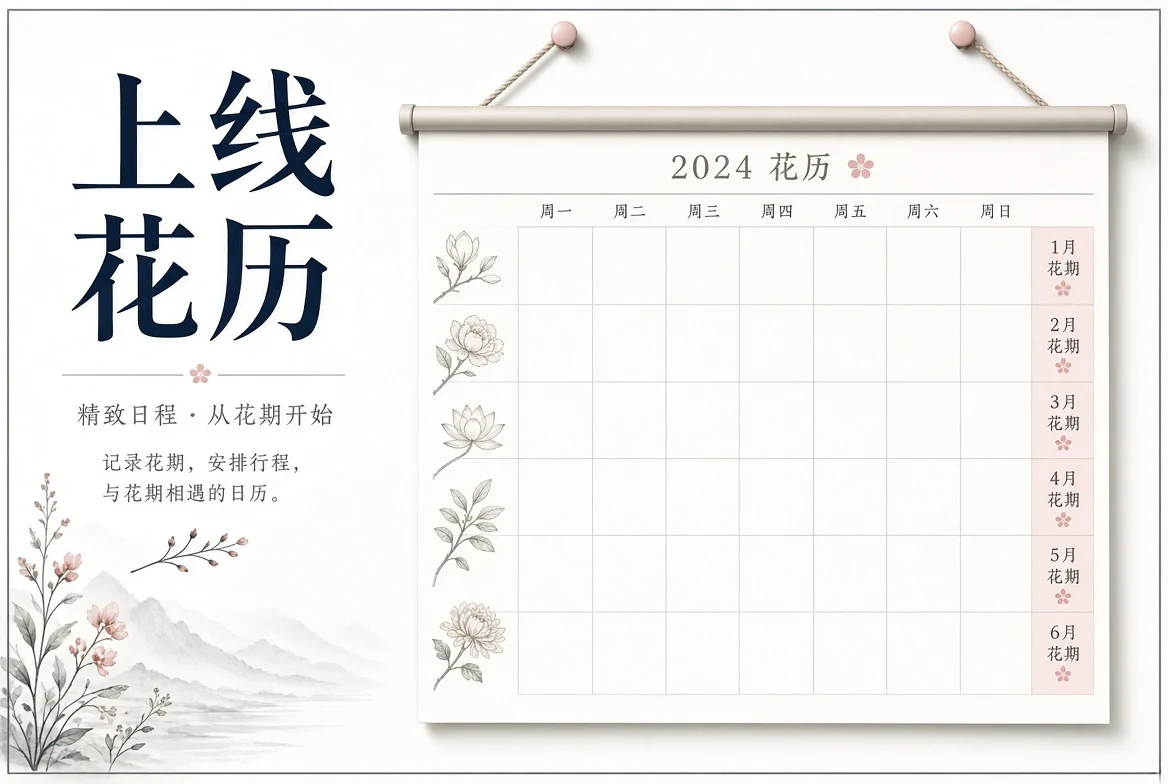 上线花历状态说明